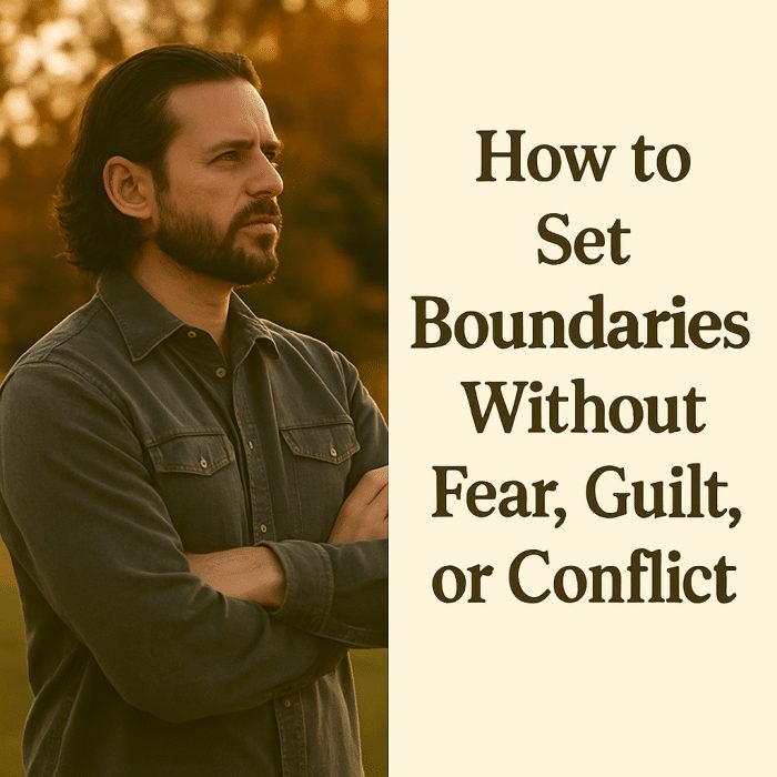 How to Set Boundaries Without Fear, Guilt, or Conflict