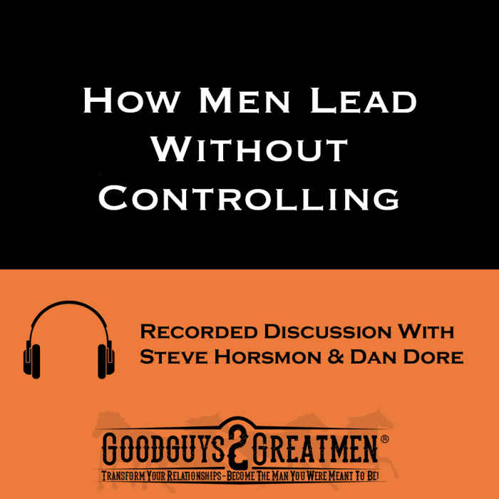 How Men Lead Without Controlling