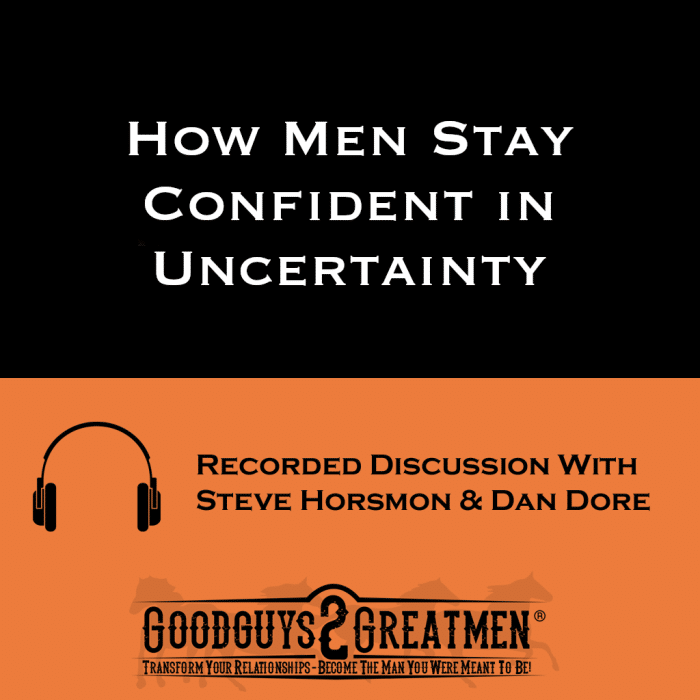 How Men Stay Confident in Uncertainty